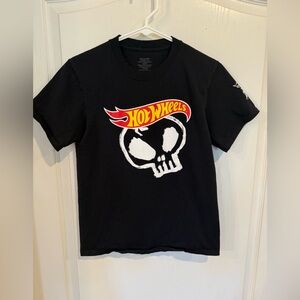 Hot wheels monster trucks black t-shirt no sz tag approx small
